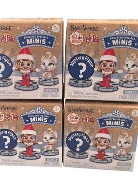 Santaverse The Elf on the Shelf Animated Minis Set of 4 Series 4